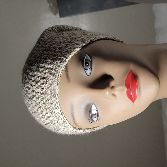 Fishermans 100 % Wool Roll Up Beanie Tweed Blend One Size - Picture 2 of 4